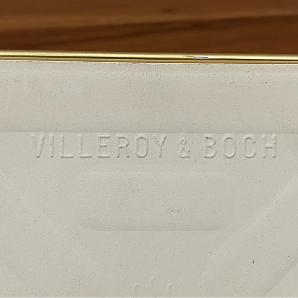 Vintage VILLEROY & BOCH Fragonard Victorian Courting Scene Couple Tile Trivet - Picture 11 of 12